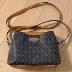 Nanette Lepore cross body purse, tan/brown, great condition